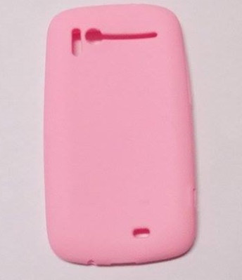 Силиконови гърбове Силиконови гърбове за HTC Силиконов гръб ТПУ мат за HTC Sensation розов